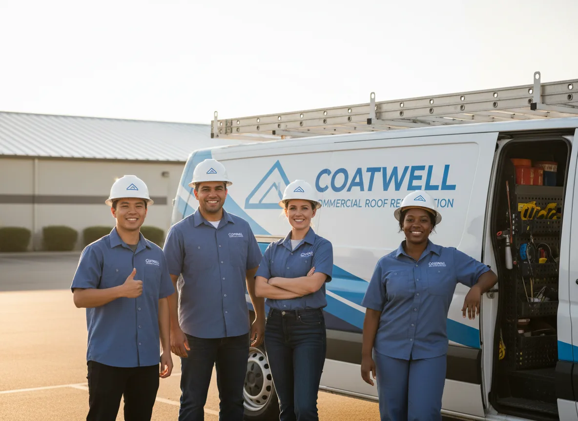 Commercial roof coating company in Edinburg, VA